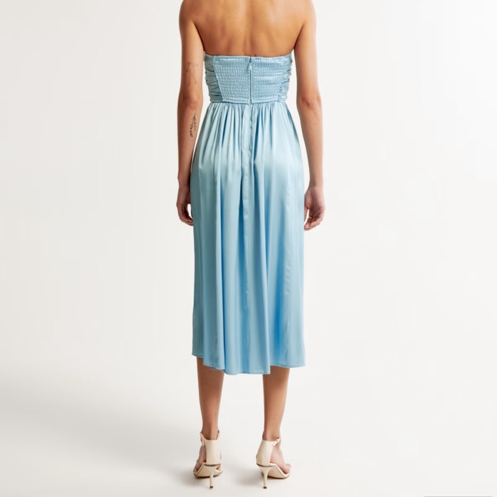 Abercrombie and Fitch satin Emerson midi dress - Picture 5 of 7
